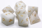 White Cats Eye Dice 3