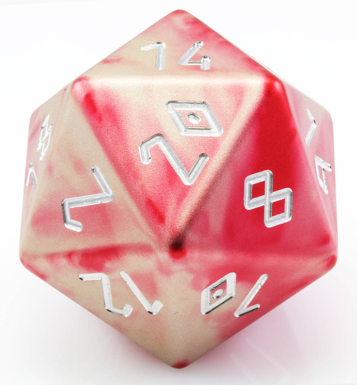 Giant d20 aluminum 