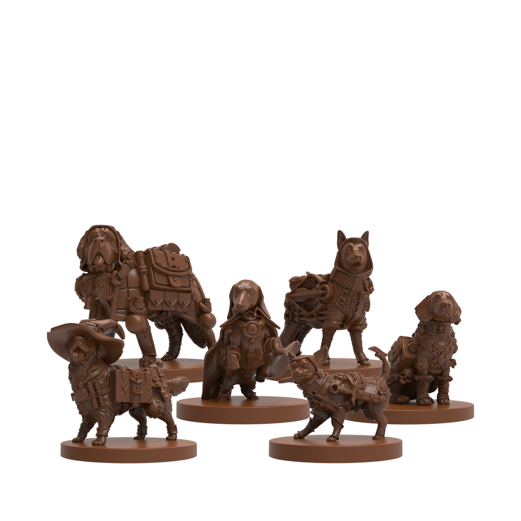Dungeons and Doggies Volume 1 Miniatures