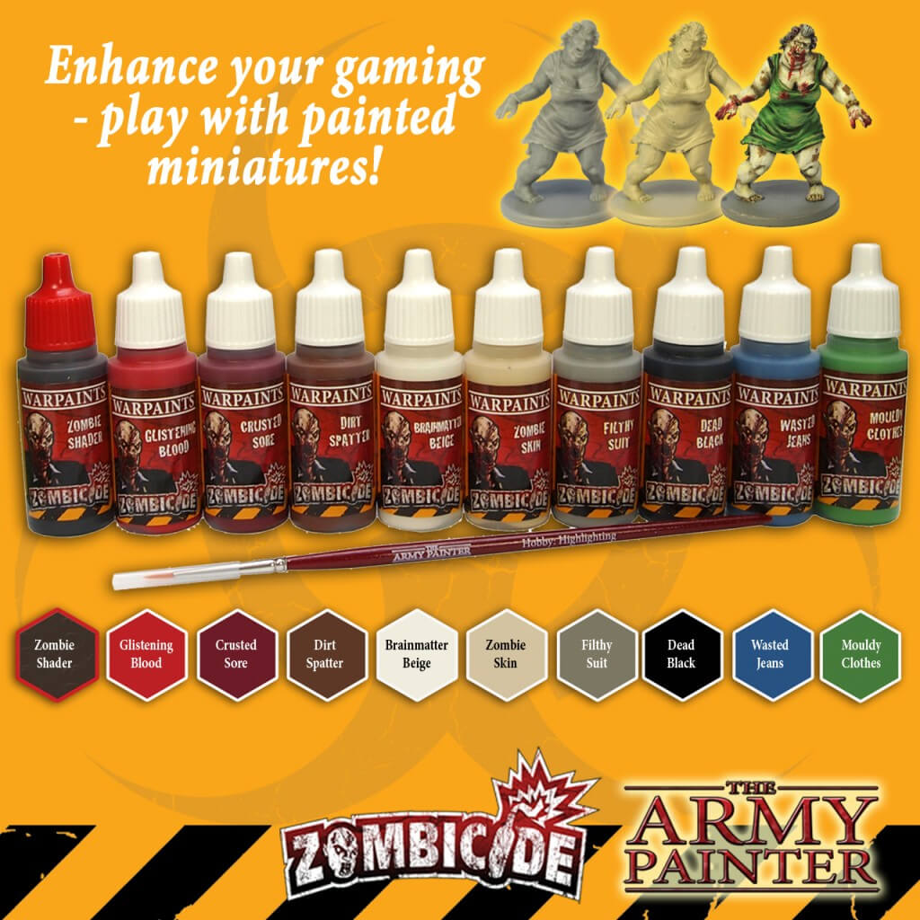 Zombicide Army Paints