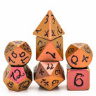 Color Shift DnD Dice Metal Red