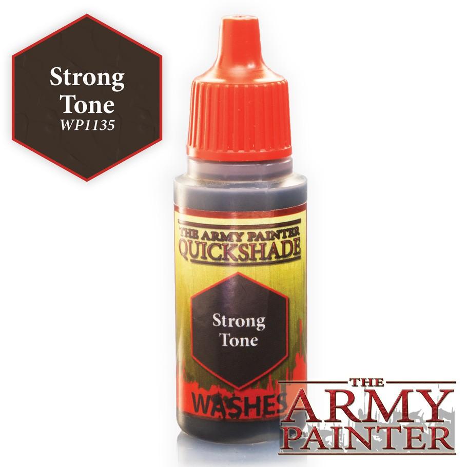 Army Painter: Warpaints Strong Tone Ink 18ml (Miniatures Wash) – Dark ...