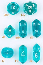 Hybrid Crystal Dice Teal