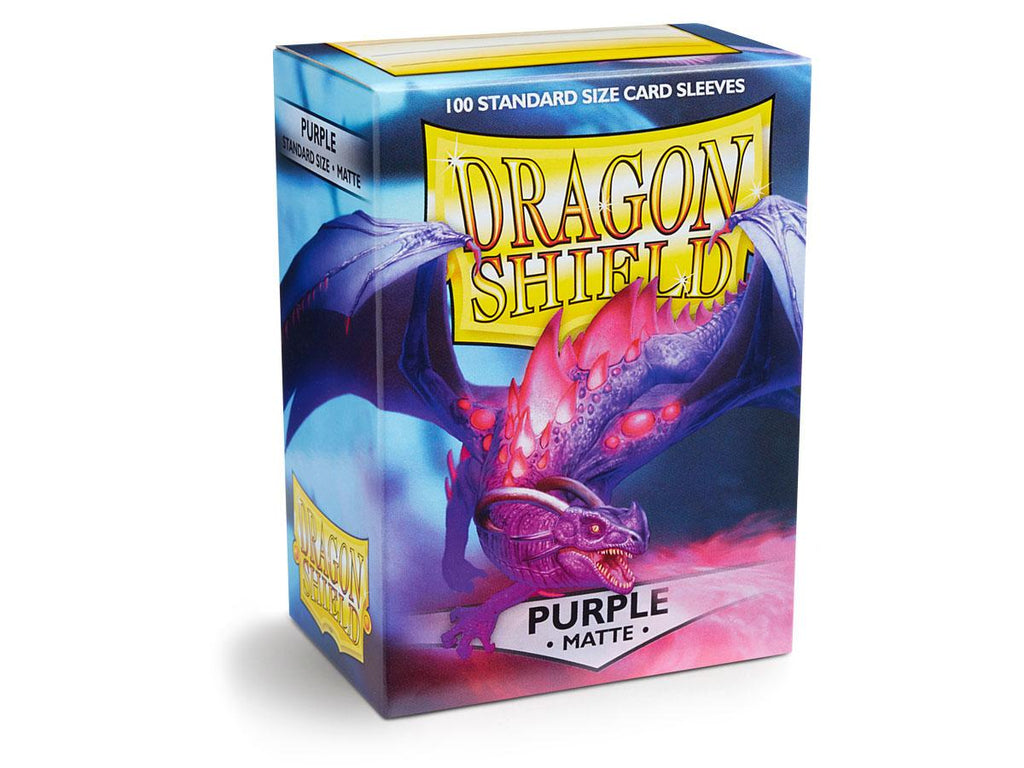 Dragon Shield Card Sleeves Matte Purple