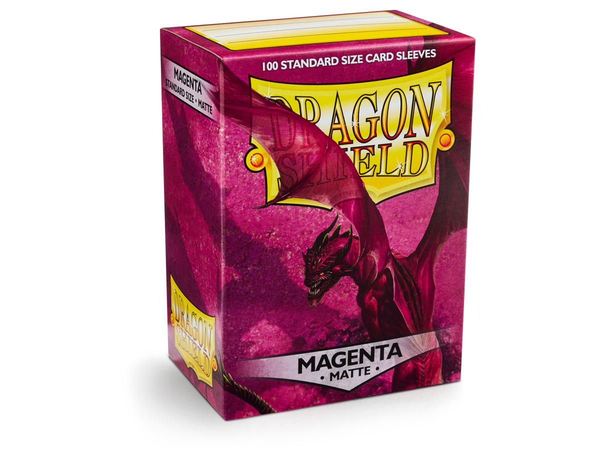 Dragon Shield Card Sleeves Matte Magenta