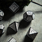 Celtic Dice Black And White 3