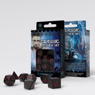 DnD Dice Black and Red 2