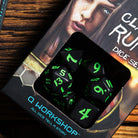 Runic Dice Black Green For D&D 3