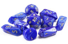 Crystal Caste Hybrid Dice Blue