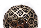 d100 Antique Gold Dice