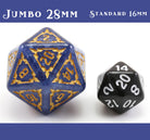 Giant d20 Size Comparison