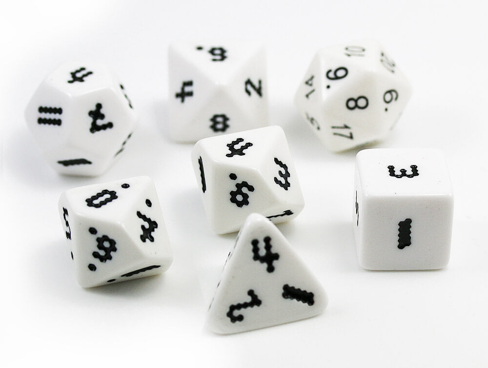 The Dice Lab OptiDice White