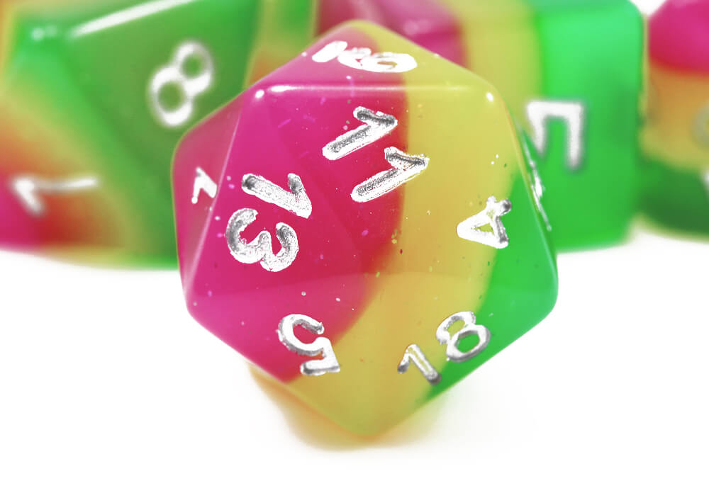 Rainbow d20