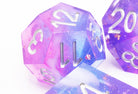 Purple d12 dice