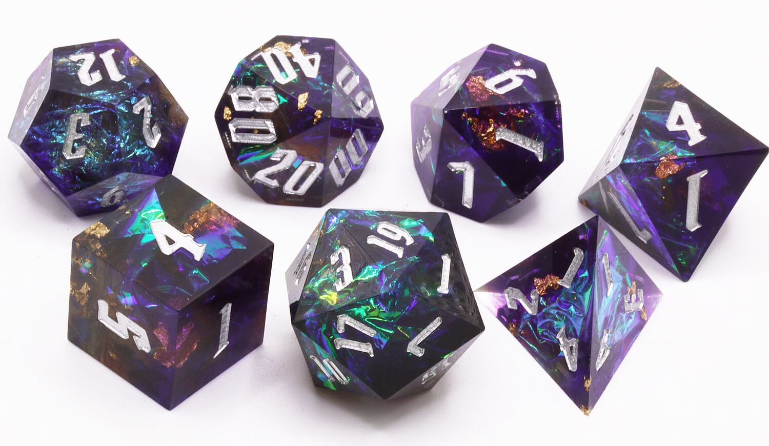 TTRPG holographic dice