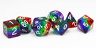 Rainbow Translucent D&D Dice 2