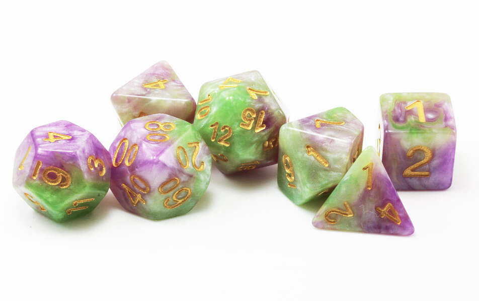 DnD Shadowstone dice