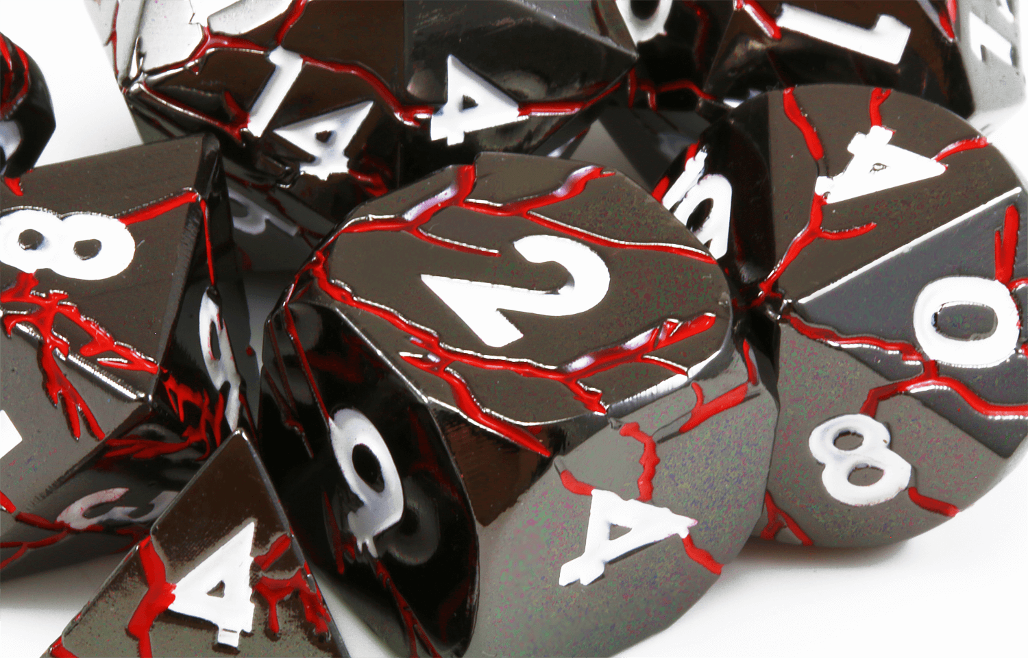 Warlock Dice Blood Red 2