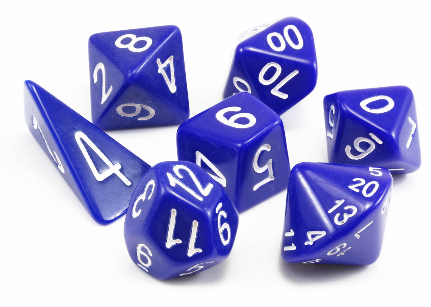 Skew Dice  Blue