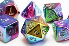 Plated Dice Metal Rainbow