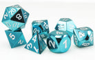 Aluminum dice blue