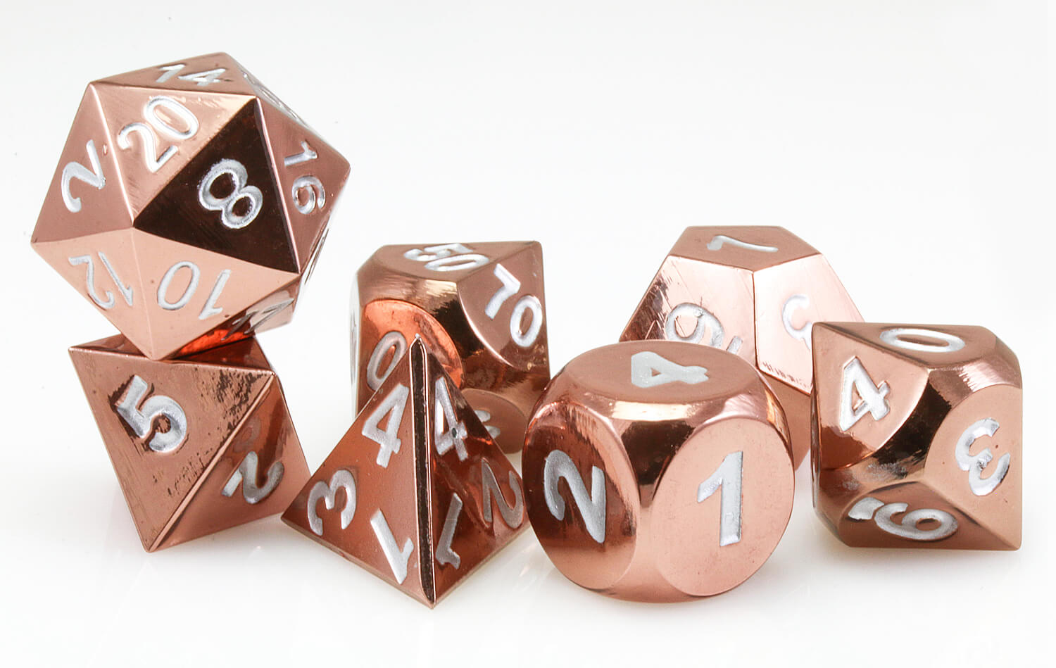 Aluminum dice pink