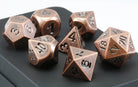 Aluminium Dice Antique Copper 2