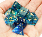 Chessex Lab Dice II Nebula Oceanic 5