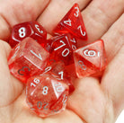 Chessex Lab Dice II Nebula Red 5