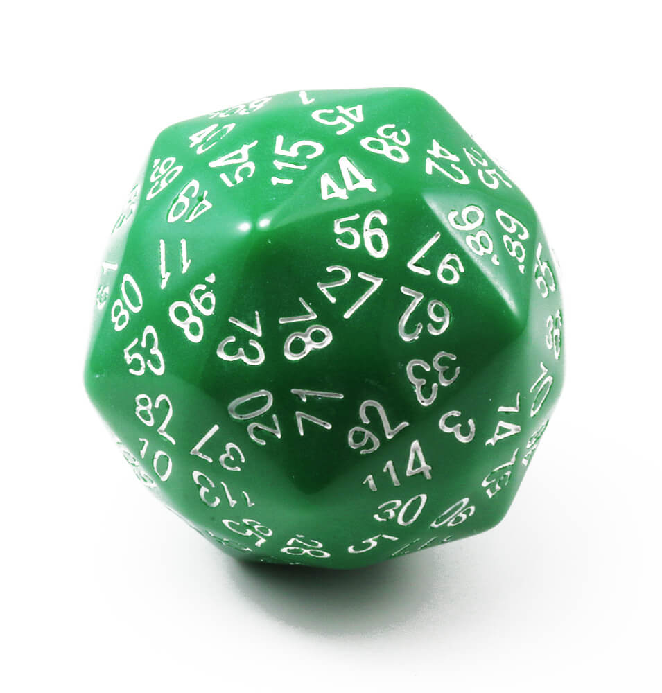 The Dice Lab d120 Green