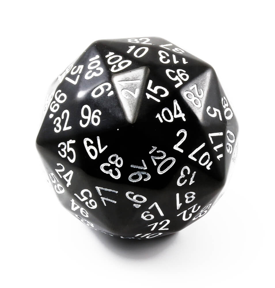 The Dice Lab d120 Black