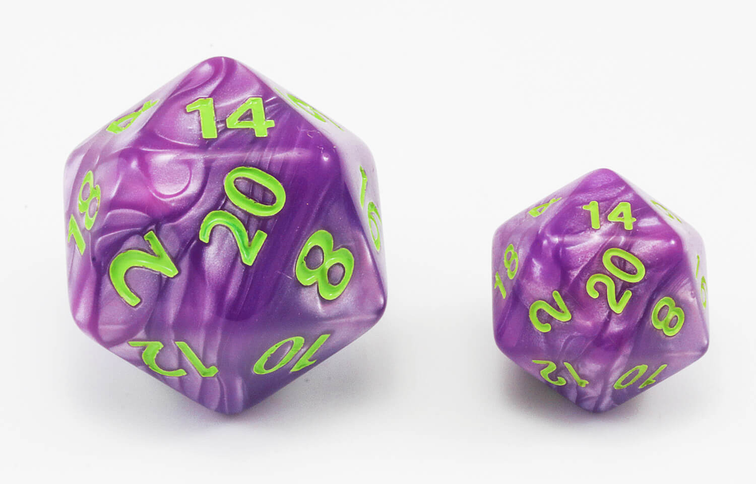 Giant d20 Purple