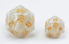 Giant d20 Pearl White