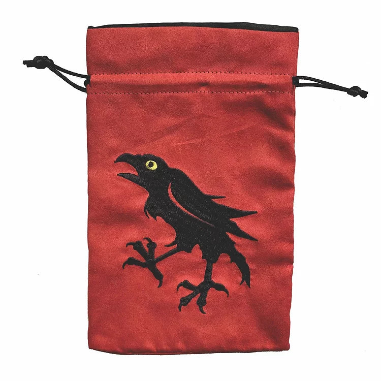 Red Raven Dice bag