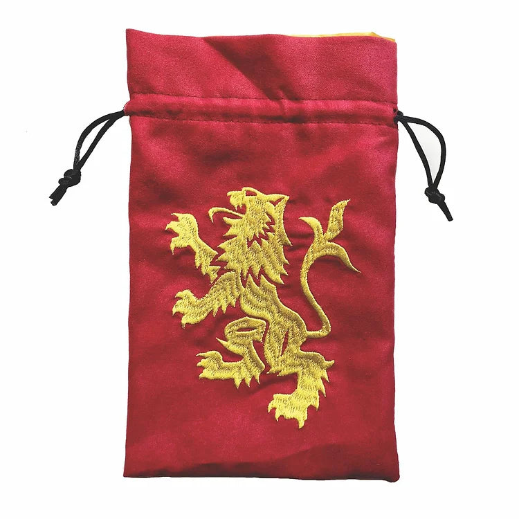 Lion dice bag