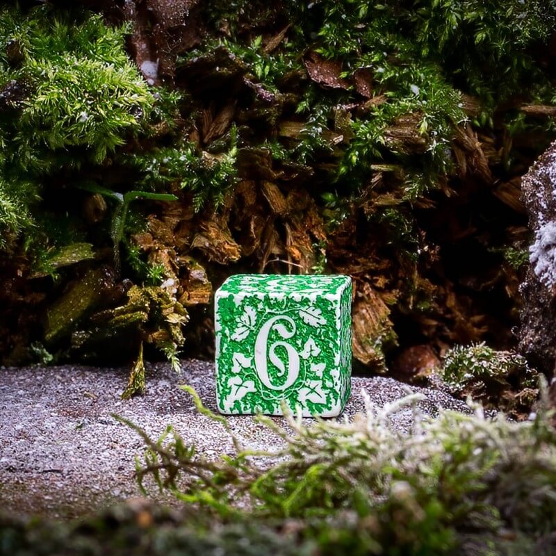 Forest d6 Dice