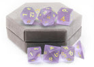 Glass DnD Dice Purple