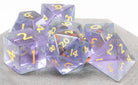 Purple Glass Dice 2