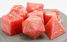 Red Agate D&D Dice 2