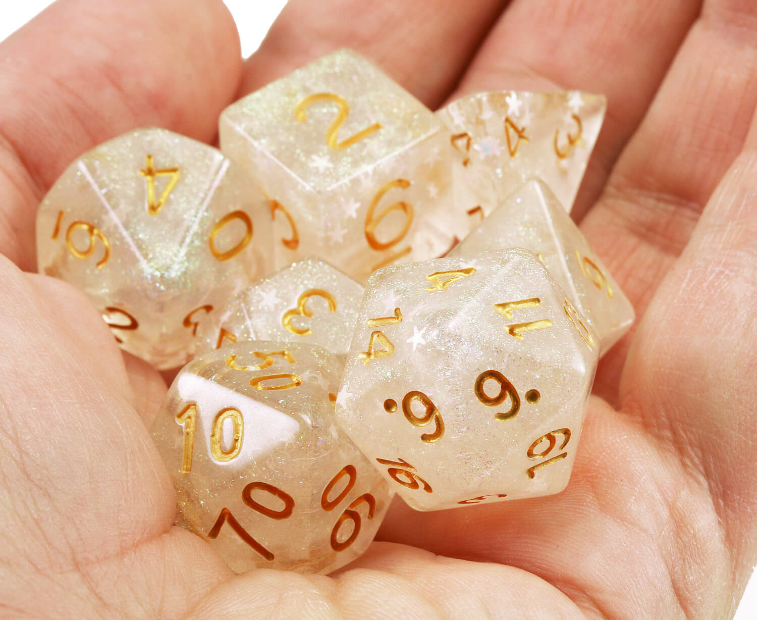 Star Dice White Wedding