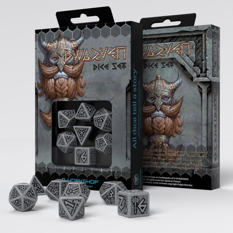 Dwarven dice gray