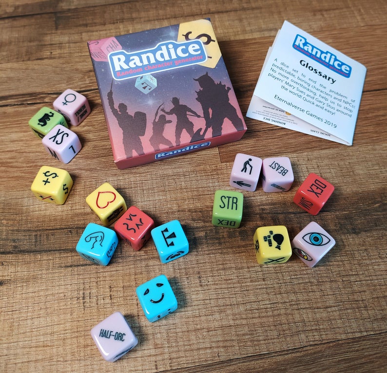 Randice RPG Dice Random Character Generator 2