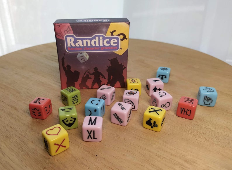 Randice RPG Dice Random Character Generator 4