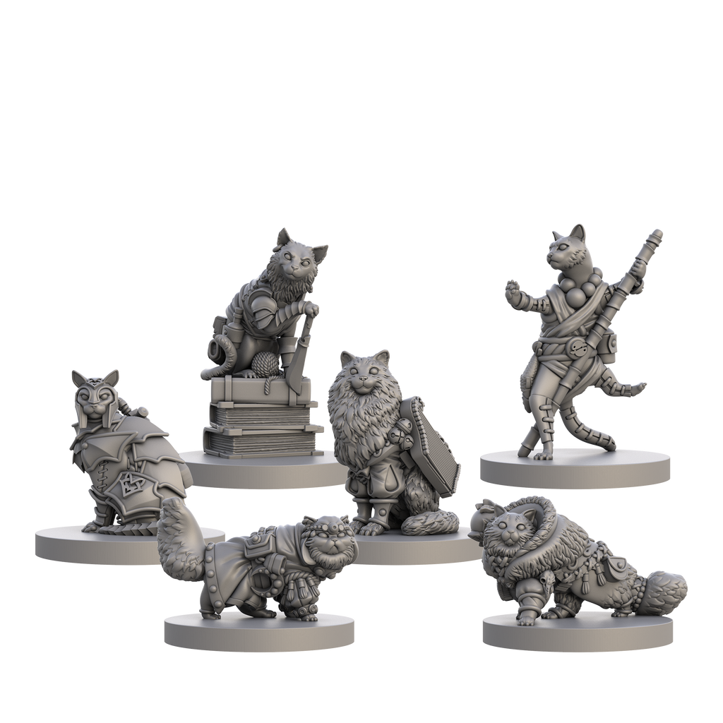 Cats And Catacombs RPG Miniatures 2
