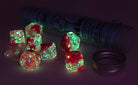 Chessex Lab Dice Series IV Gemini Clear Pink 2