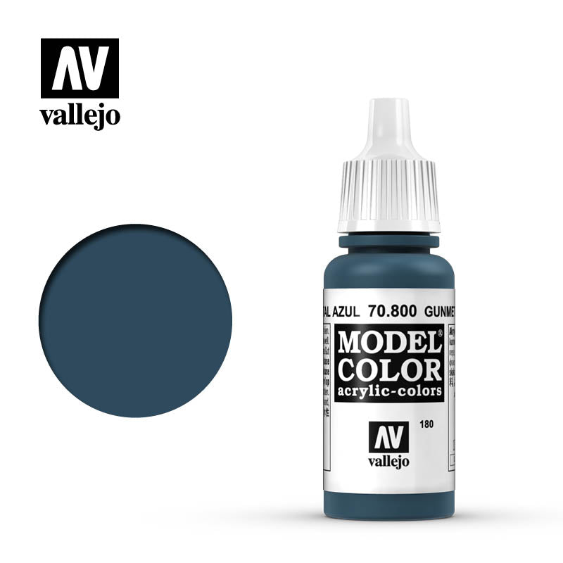 Vallejo Paints 17ml Bottle Metallic Game Color Paint Set (8 Colors)