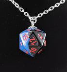 d20 Necklace Gemini Starlight dice