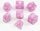 Pink Pearl D&D Dice