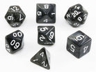 D&D Black Dice Pearl White