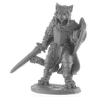 Catfolk Paladin RPG Miniature